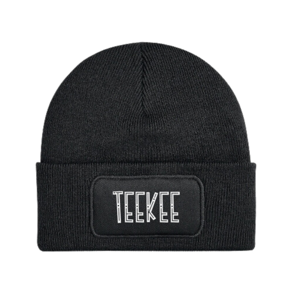 Black Beanie | Text - Image 2